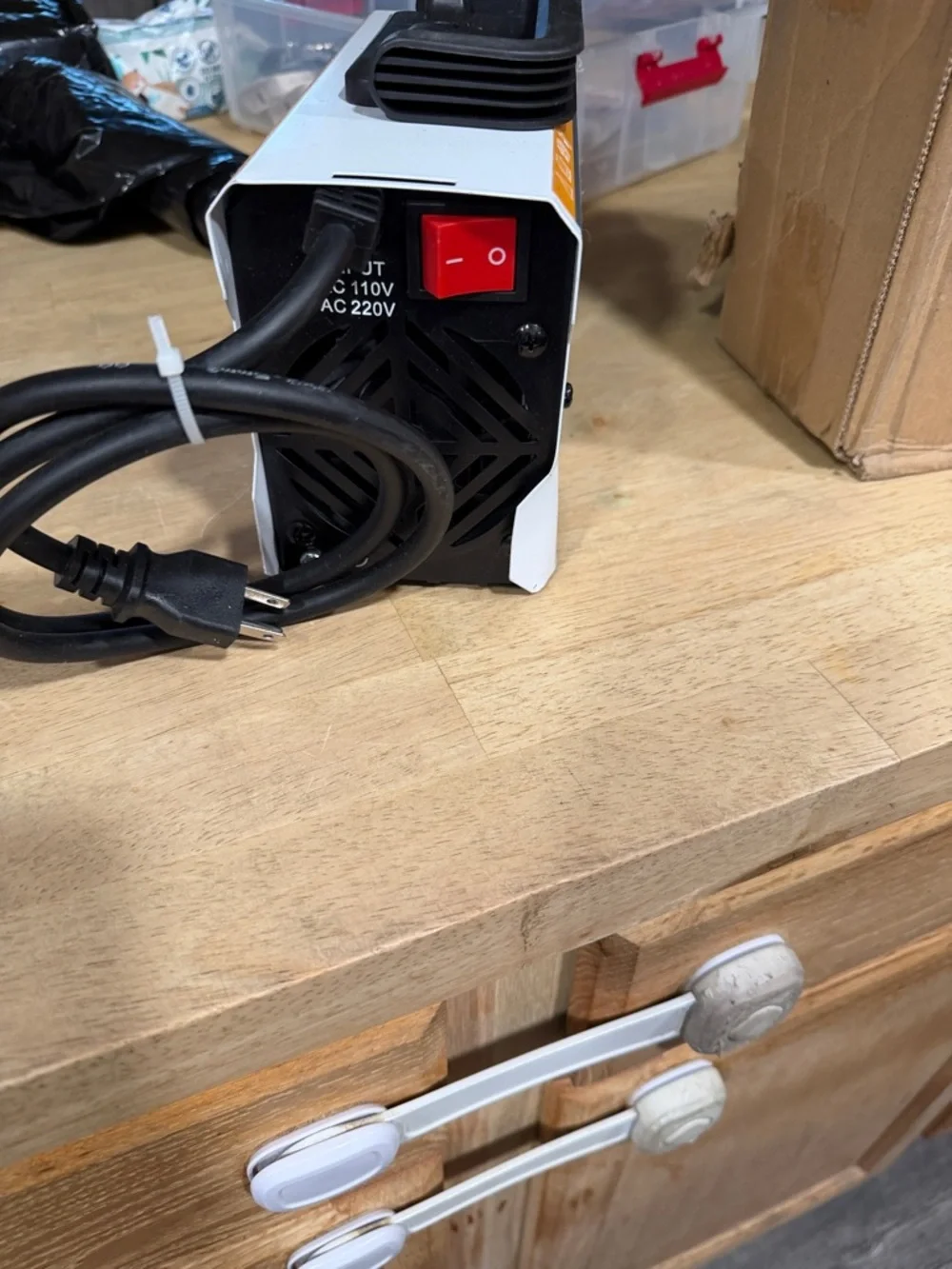 ADESKE White and Orange IGBT Device welder - Picture 3 of 7